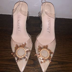 Embellished heels